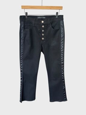 Veronica Beard Black Straight-Leg women’s Jeans